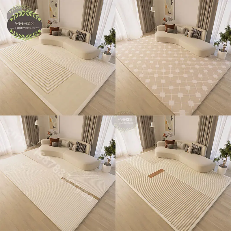 

Geometric Carpets Japanese and Korean Style Rug for Living Room Large Area Washable Floor Mat Bedroom Decoration Rug Kidsroom