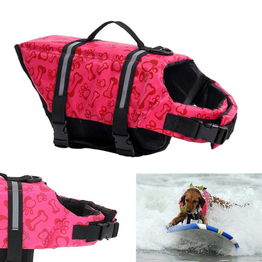 

Dog Pet Safety Life Flotation Preserver Swimsuit Lifesaver Jacketcoatwater Saver Adjustable Vest Device Puppy Large Vests