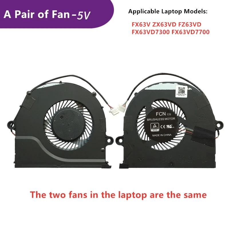 Новый оригинальный кулер для охлаждения процессора GPU радиатор ASUS FX63VM FX63V ZX63VD FZ63VD