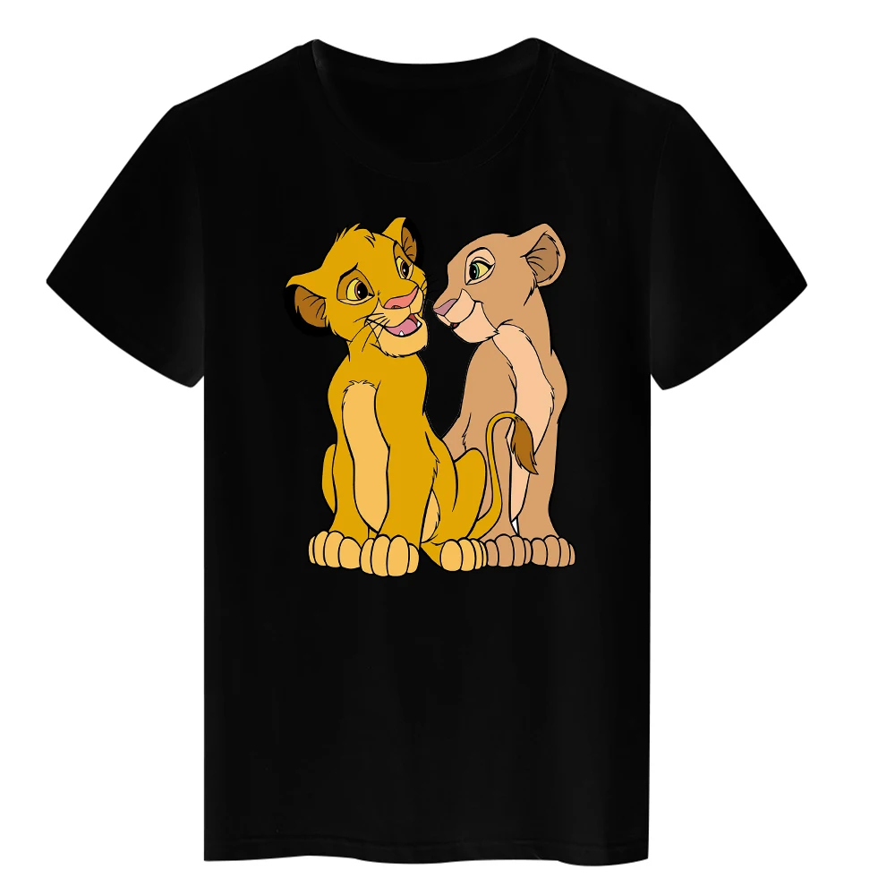Летняя коллекция 2022 женская футболка Hakuna Matata рубашка Bff с О-образным вырезом и