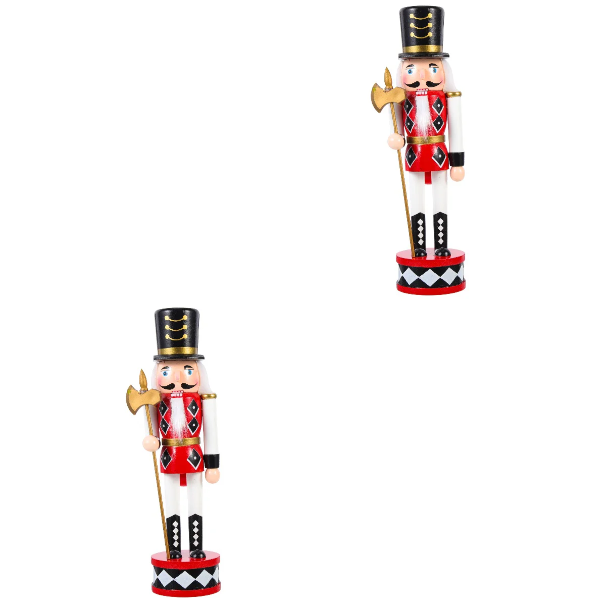 

2pcs Xmas Themed Nutcracker Adornment Xmas Decorative Ornament Xmas Decoration