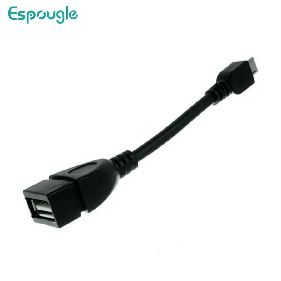 

500 шт. OTG адаптер USB кабель Micro USB к USB 2,0 для Samsung LG Sony Xiaomi Android Phone для флэш-накопителя