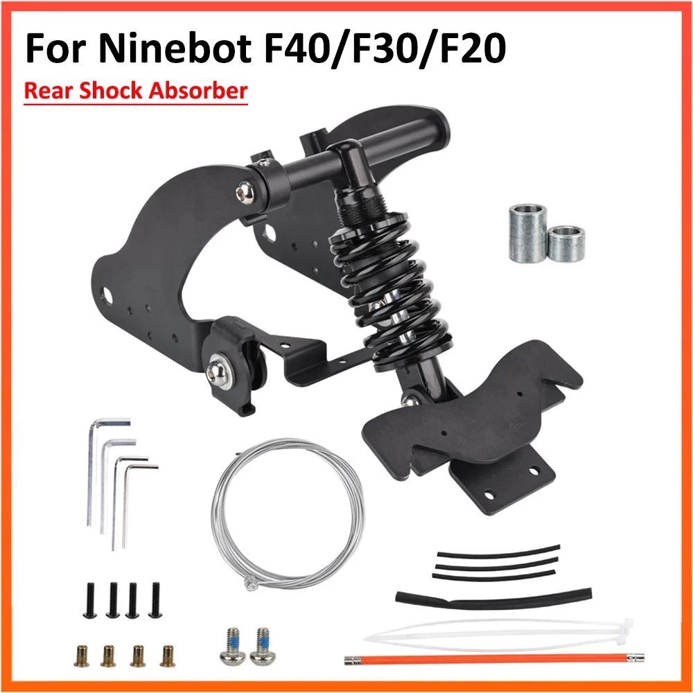 Фото F20 скутер задняя подвеска амортизирующий комплект для Ninebot F20/F30/F40 обновление электрического скутера DIY аксессуары №1
