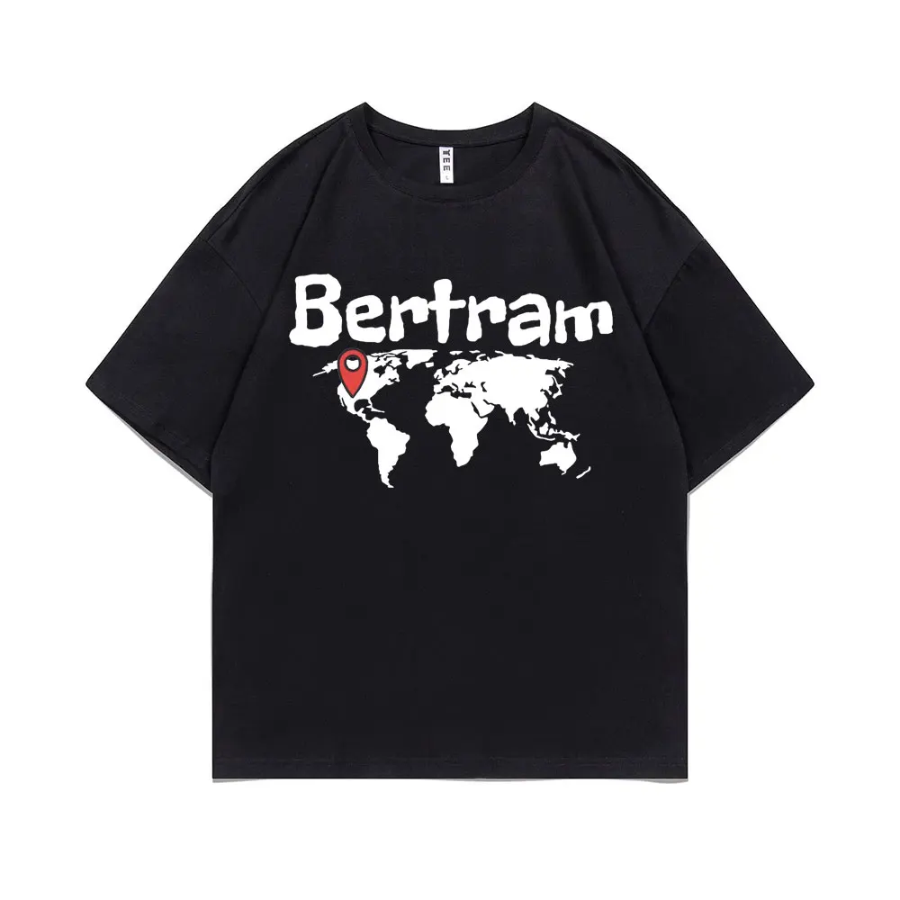 

Bertram Eats Kids Printed Tshirt Funny Man Loose Short-sleeved Unisex 100% Cotton T Shirt Brand Men Women Fashion Casual T-shirt
