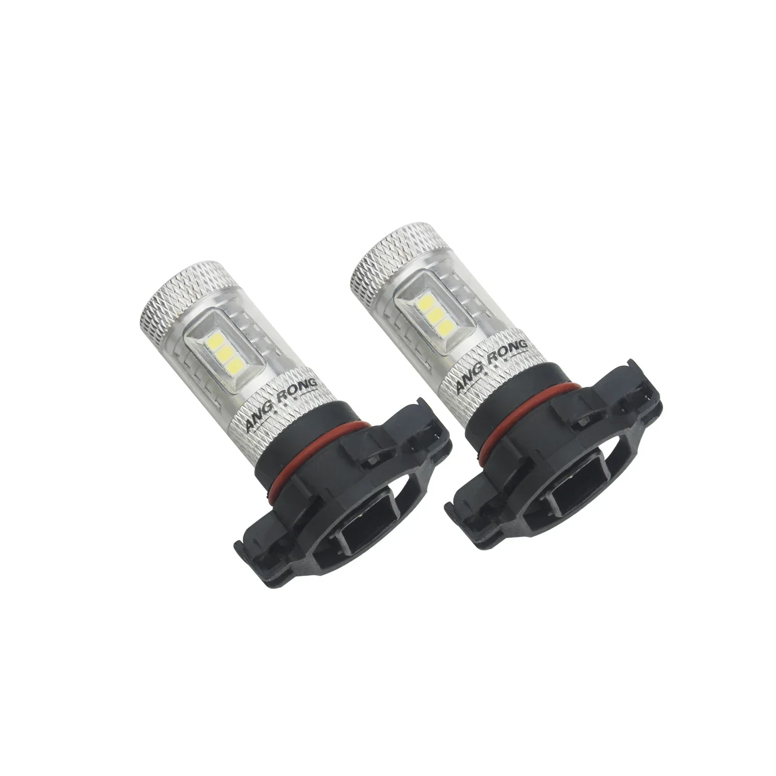 

ANGRONG 2x H16 PS19W светодиодный боковой фонарь дневного света DRL 5202, белая лампа для Audi A3 8P