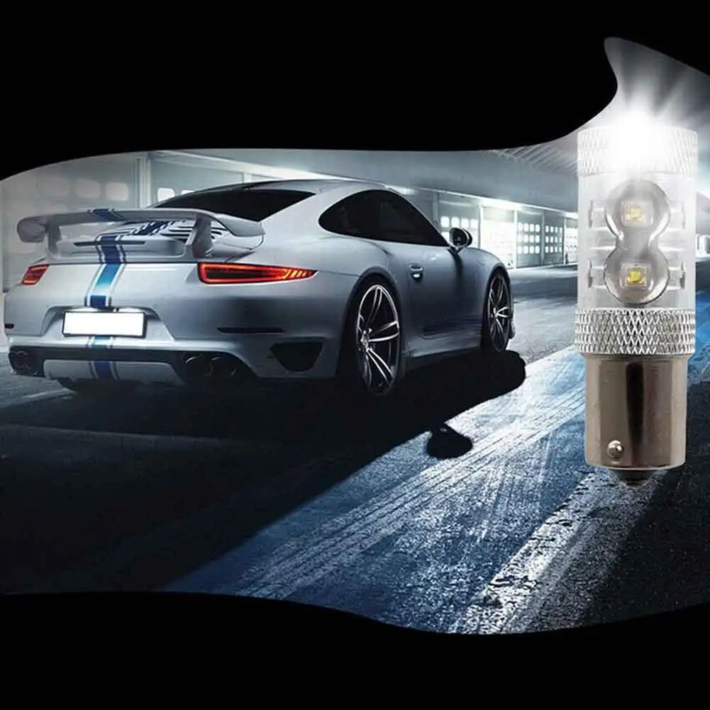 

1pc 12V Car LED Light Bulb High Power 50W LED 1156/BA15S/P21W 700LM Backup Reverse Light Bulb Durable Parking Light DRL Lamp
