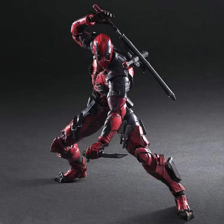 Высококачественная фигурка Marvel Avengers Deadpool, новая, в оригинальной упаковке, полноразмерная кукла, настольное украшение, модель-игрушка, подарок на день рождения для мальчика (art.: 3920da4fe7875) - 3920da4fe7875