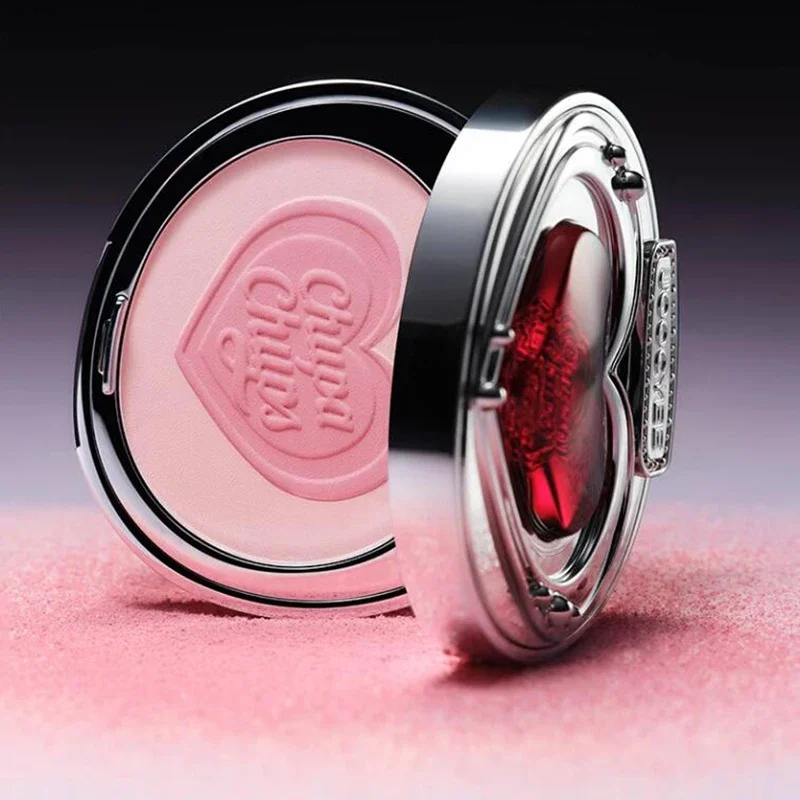 Joocyee Jumbo Pearl Lipstick Бальзам для губ Румяна Пудра Зеркало Подарочный набор Набор