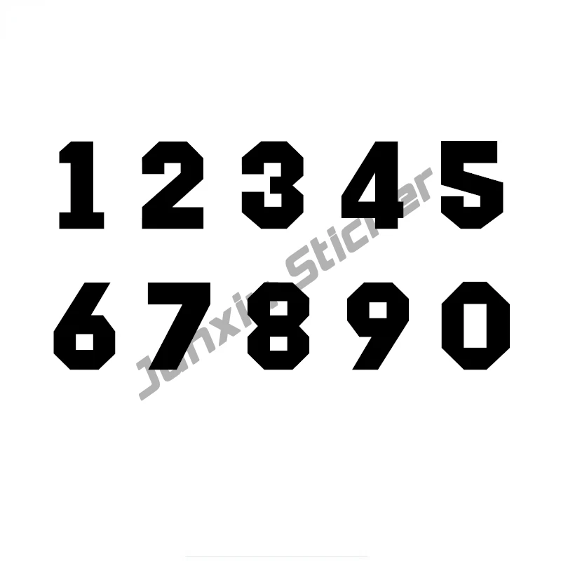 

Высококачественная наклейка, гоночные номера, Стайлинг автомобиля, виниловые автомобильные наклейки, Мотокросс, мотоцикл, автомобиль, везд...