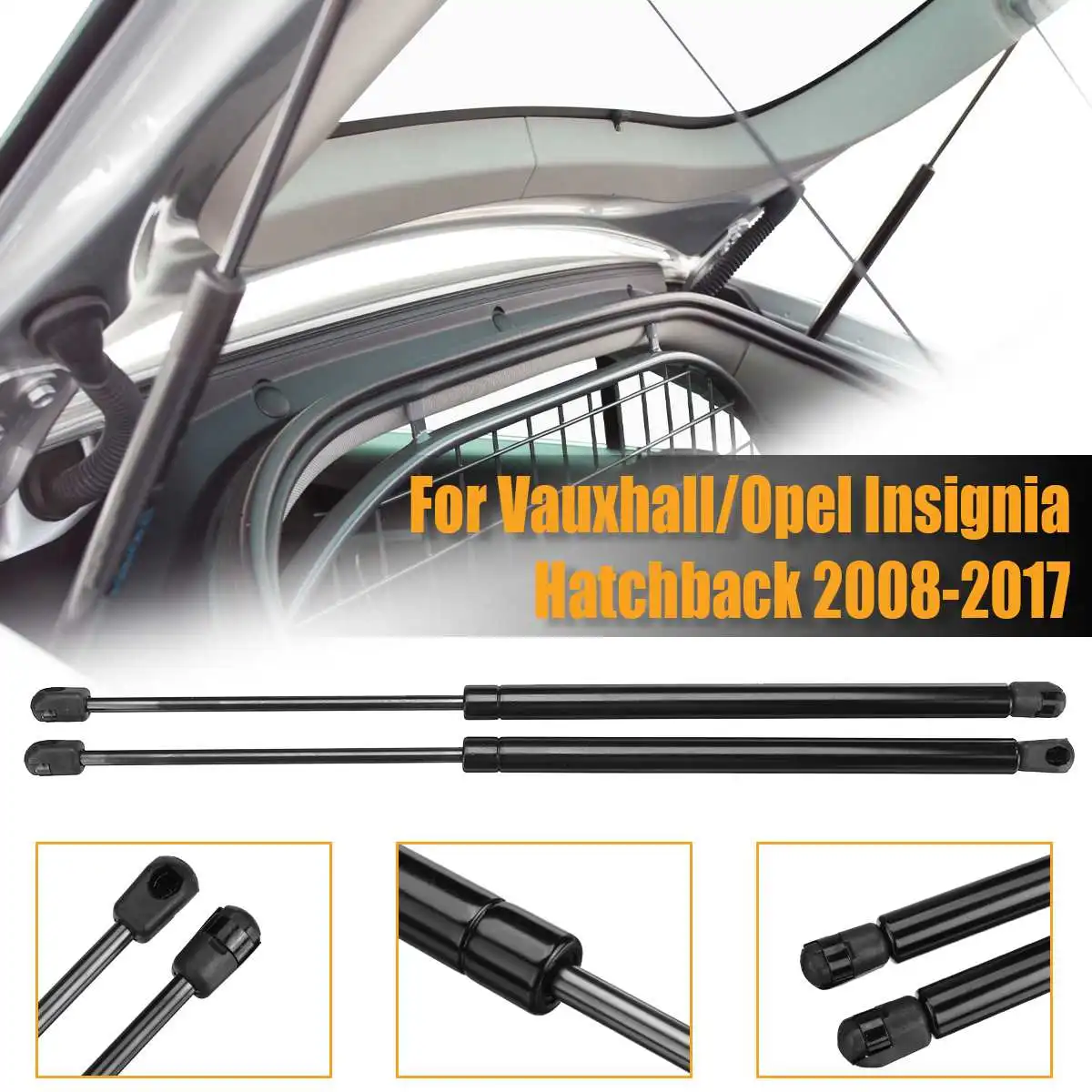 

2pcs Rear Tailgate Hatch Lift Supports Gas Struts Bars Gas Spring 13321298 for Opel Vauxhall Insignia Hatchback 2008-2017