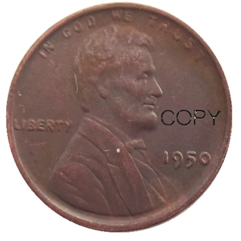 Копия монет US One Cent 1950P/D/S Копия монет US One Cent 1950P/D/S
