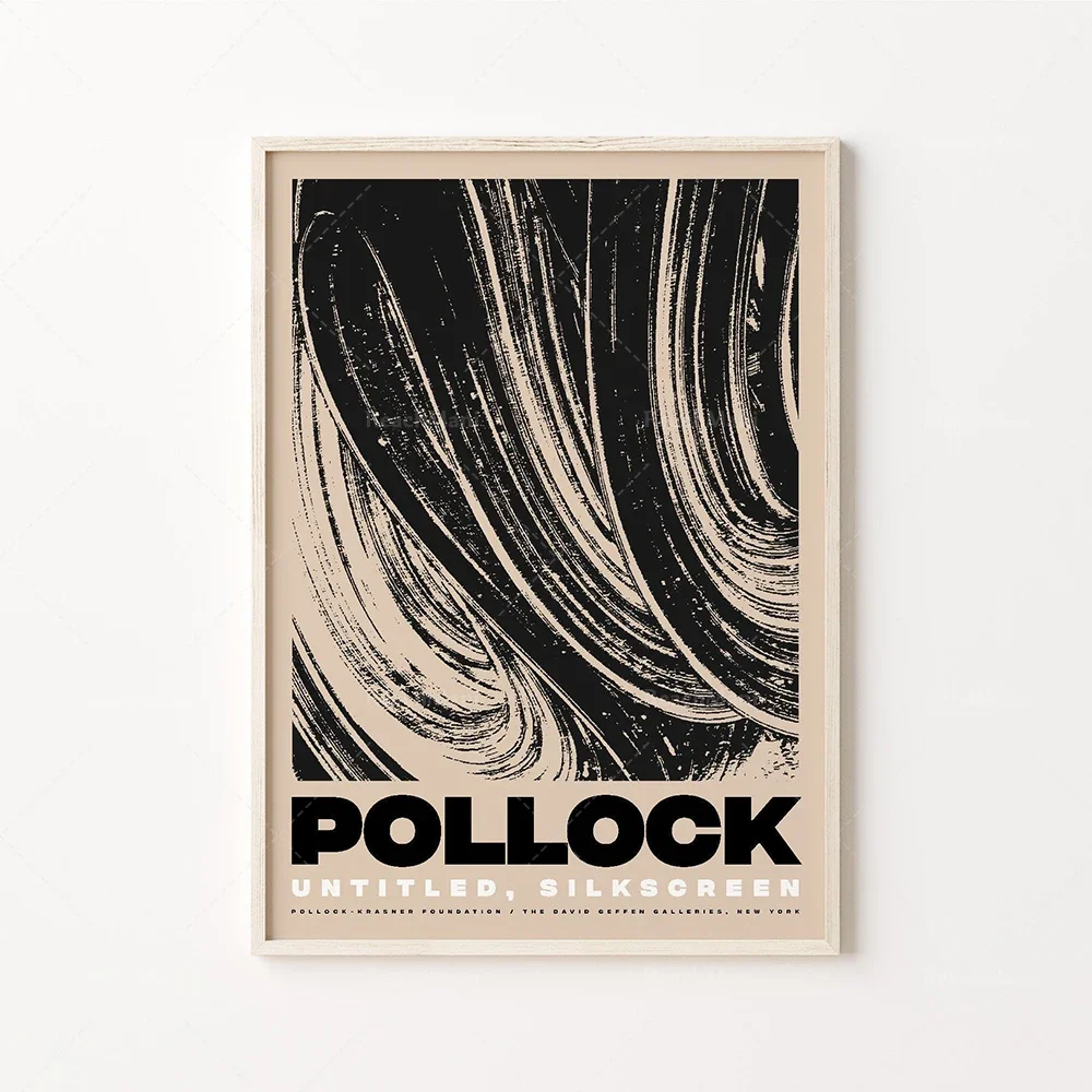 Джексон Поллок абстрактное искусство плакаты и принты холст картины фотографии