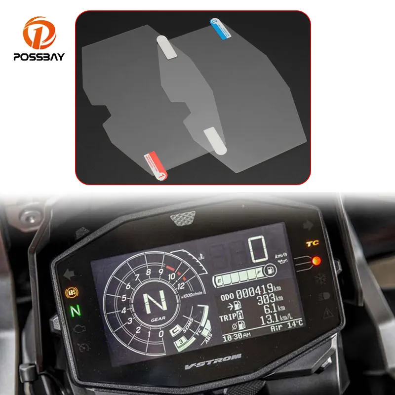 

Motorcycle Dashboard Screen Protector Cover TPU Instrument Sticker Dashboard for SUZUKI GSX-R1000R L7/Katana V-STROM 1050XT 2020