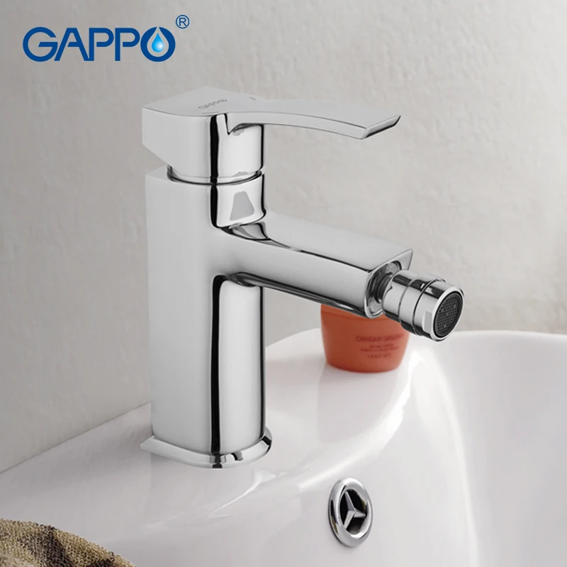 

GAPPO Chrome Polished Brass Bathroom Clean Women Wash Basin Faucet Deck Mounted Flexible Faucet Cold And Hot Water Mixer Taps