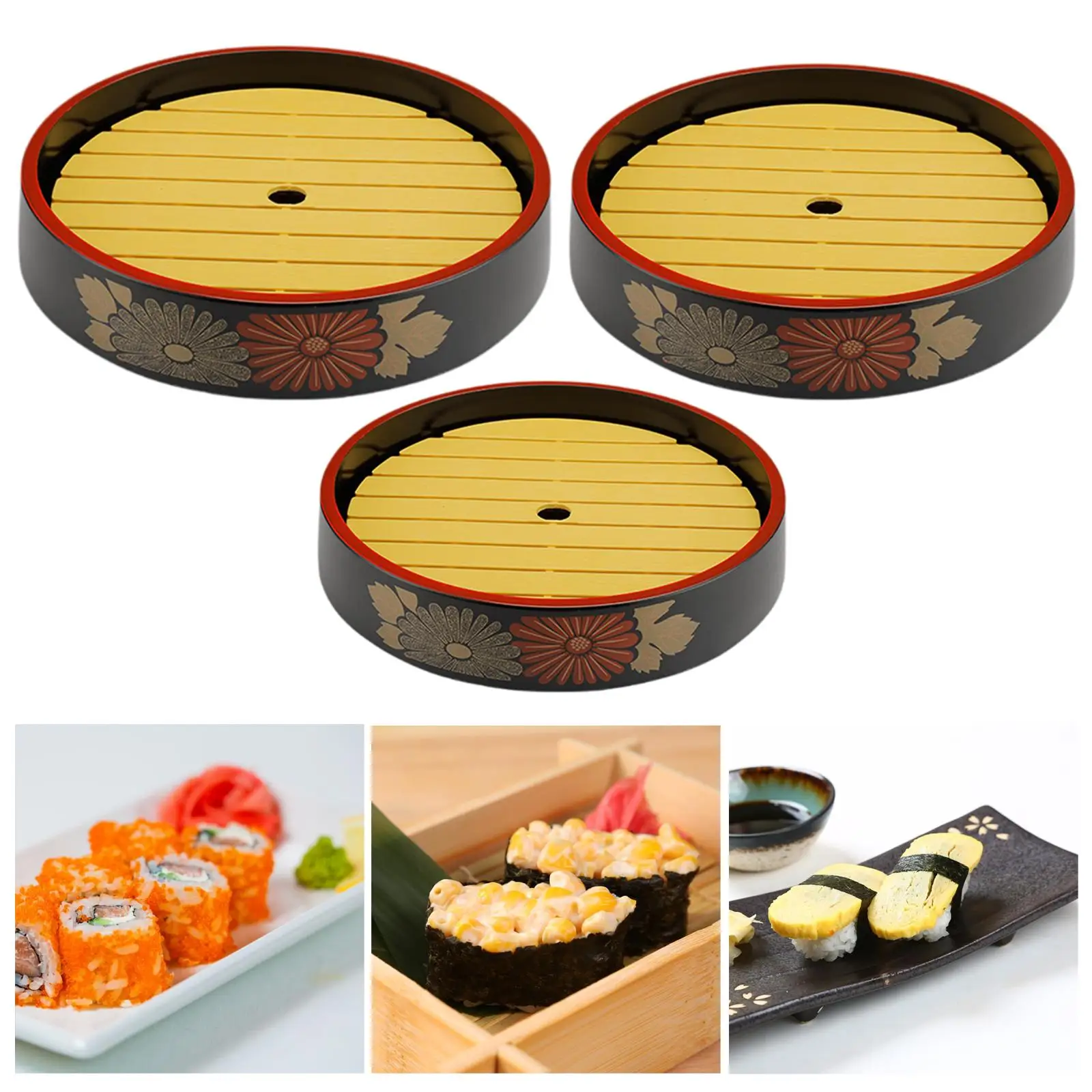 Тарелка для суши круглая сервировочная тарелка сашими ресторана домашней кухни