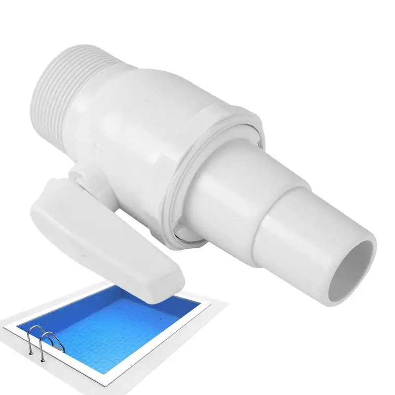 

Pool Switch Valve Filter Switch Connector For Swimming Pool UV Resistant Pool Accessory For Home Backyard Plunge And Above