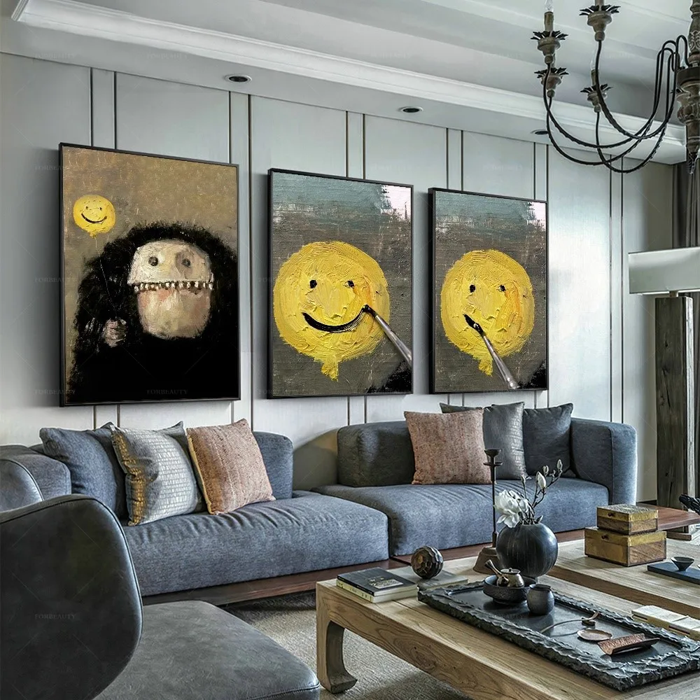 

Forbeauty Холст Картина острые люди также будет иметь ребенка внутри абстрактный стиль