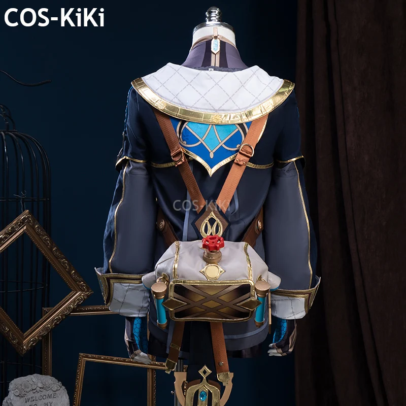 Костюм для косплея COS-KiKi Genshin Impact Freminet красивая Униформа на Хэллоуин