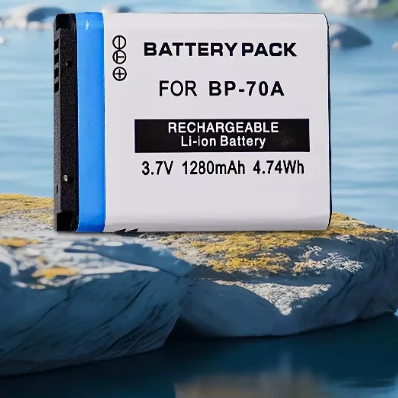 Аккумулятор BP-70A для камеры Samsung ES65/ES70/ES75/ES80/PL80/PL90/PL110/PL20/PL120/PL170 3 7 В 1280 мАч