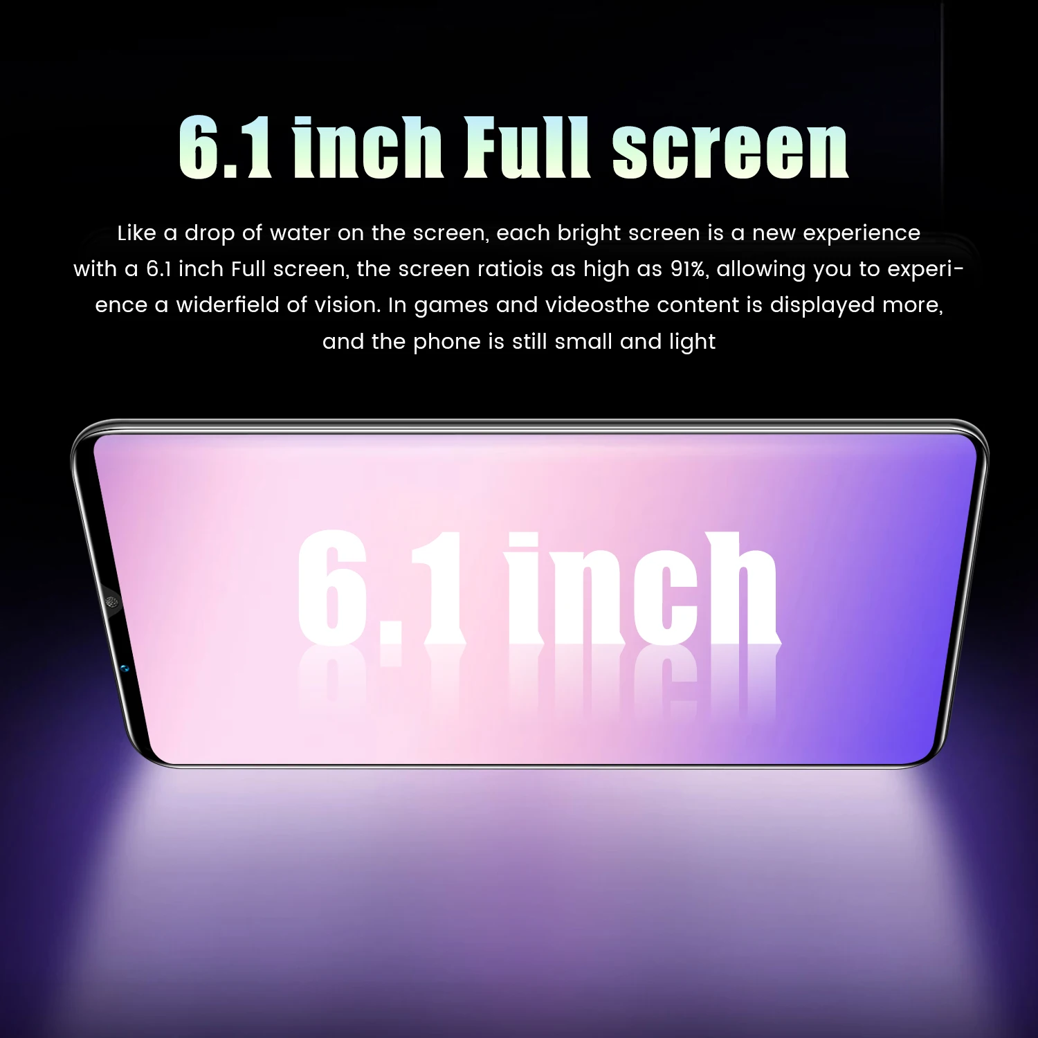 2022 note 10 pro 6 1inch smartphone 5g 4gb64gb 4800mah telefon 48mp camera unlocked android10 0 mtk6595 deca core mobile phones free global shipping