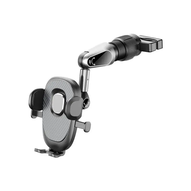 

Универсальный многофункциональный держатель для телефона, регулируемый зажим, кронштейн для GPS-навигатора, зеркало заднего вида для автомобильного сиденья, держатель для телефона