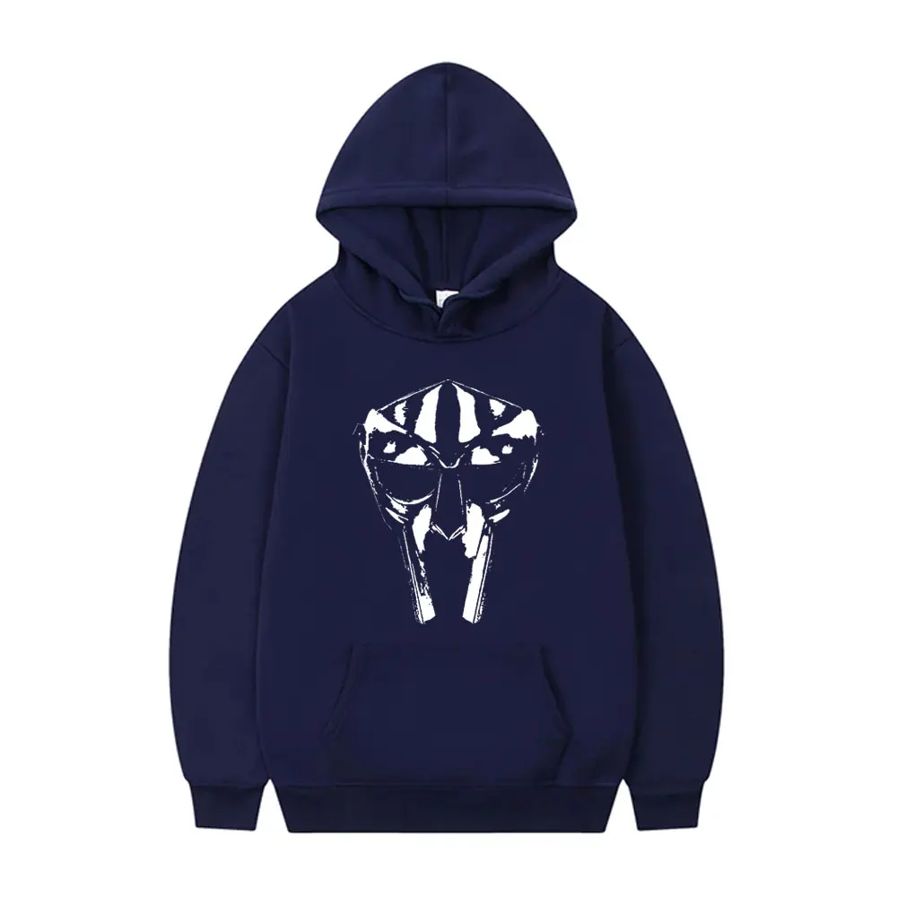 Лимитированная толстовка с изображением рэпера Mf Doom металлической маской и