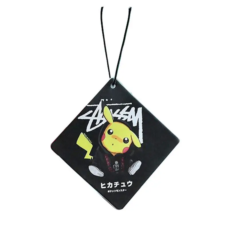 Автомобильные духи Pokemon Pikachu персонализированная подвеска для автомобильного