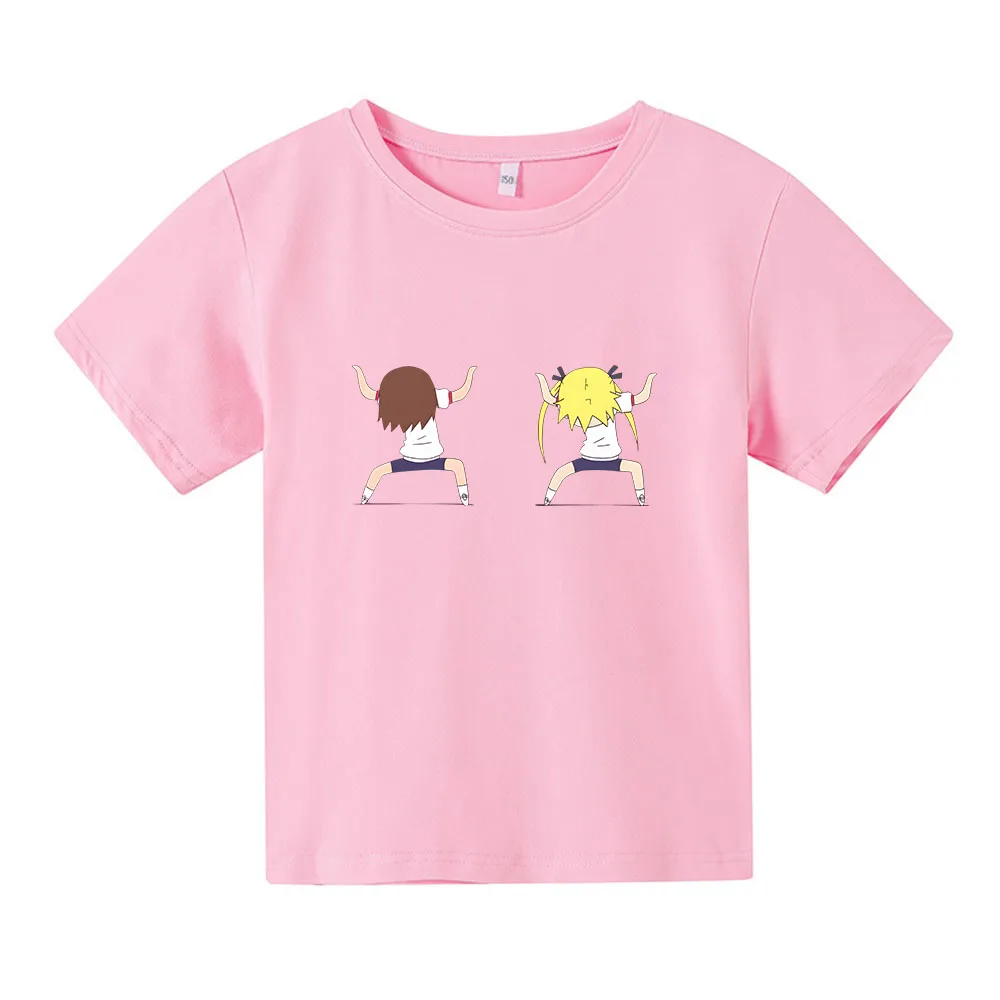 

Kill Me Baby Agiri Goshiki Yasuna Oribe T-shirts Girls Cartoon Kawaii/Cute Tee Shirts 100% Cotton High Street Printing Aesthetic