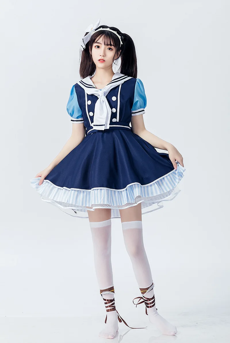 Lovelive Nozomi Tojo-костюм маринеро для женщин комплект одежды косплея Хэллоуин