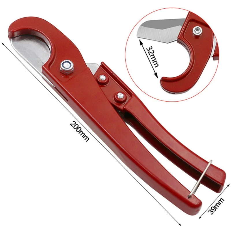 

Plastic Pipe Cutter PVC Cutter Pipe Cutter PVC & PPR Plastic Hoses Premium Plastic Pipe Shear Suitable for Household