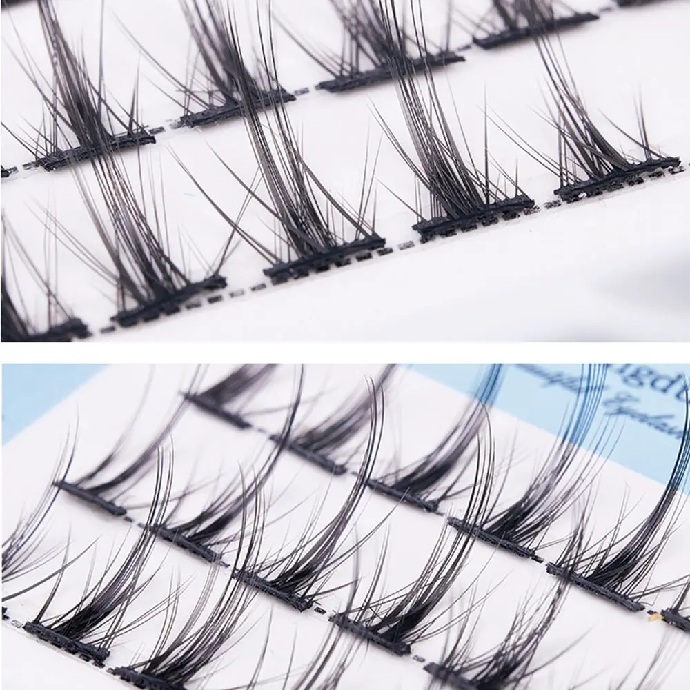 Модные накладные ресницы в стиле аниме искусственные ручной работы натуральные