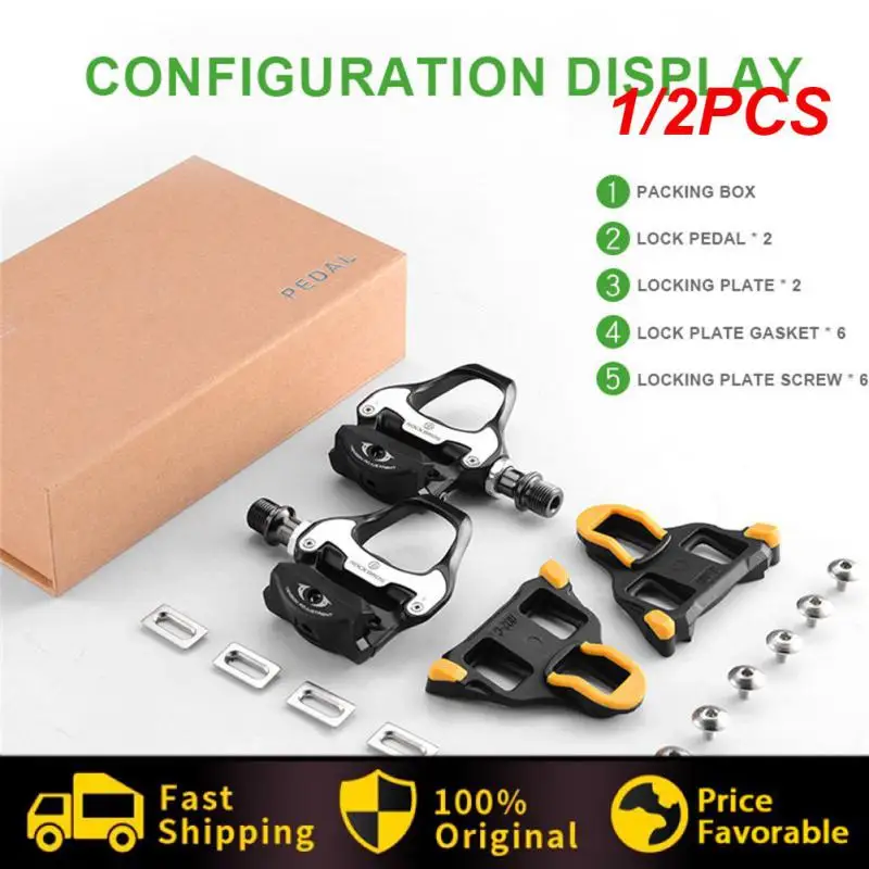 

1/2PCS ZP-110 Carbon Fiber Bike Pedal Suitable For Keo Self-locking Professional Pedals Road Bike Pedal High Quality