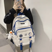 traveasy 2022 new woman fashion backpack cool school bag for high school students female large capacity women men travel bags