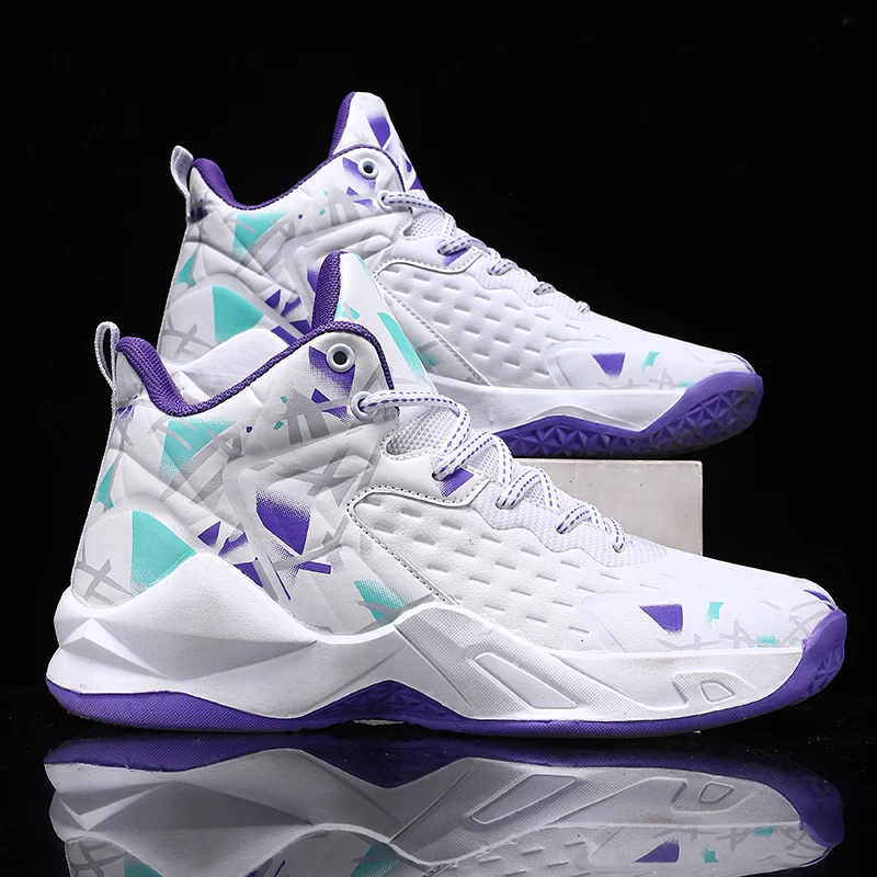 New running actual combat wear-resistant anti-slip fashion sports basketball tide shoes 36-45