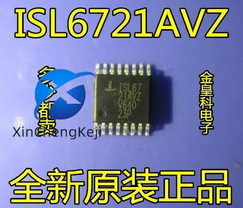 

30pcs original new ISL6721AVZ-T ISL6721AVZ TSSOP16 switching controller