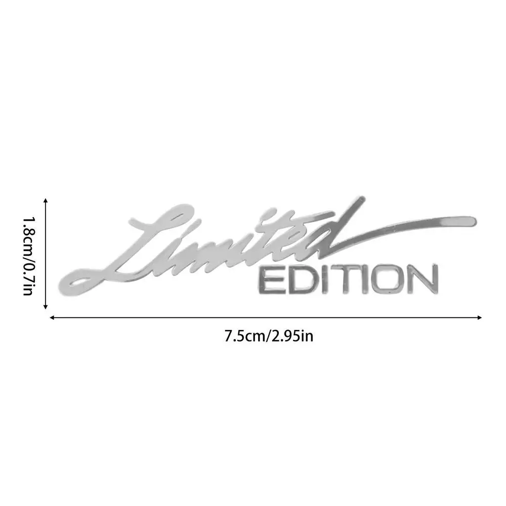 

ОГРАНИЧЕННАЯ ЭДИЦИЯ, автомобильные наклейки, Стайлинг автомобиля, виниловая наклейка, декор для кузова автомобиля, водостойкая светоотражающая наклейка, наклейки на мотоцикл