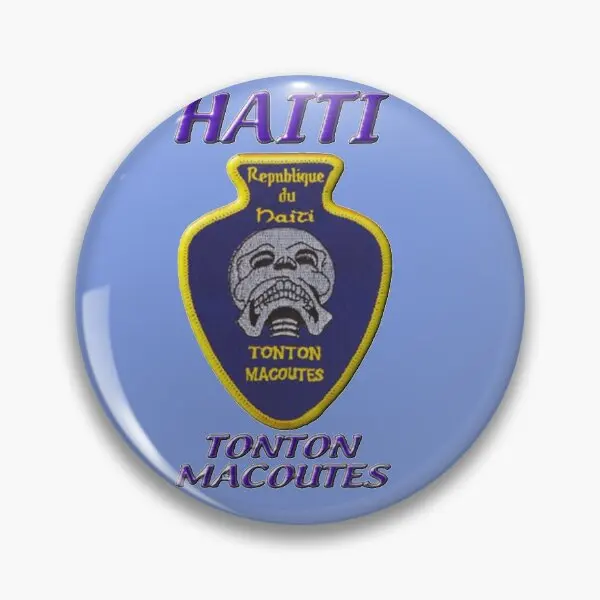 Xoque Du Haiti Tonton Macoutes мягкая булавка на пуговицах декор милая одежда для влюбленных