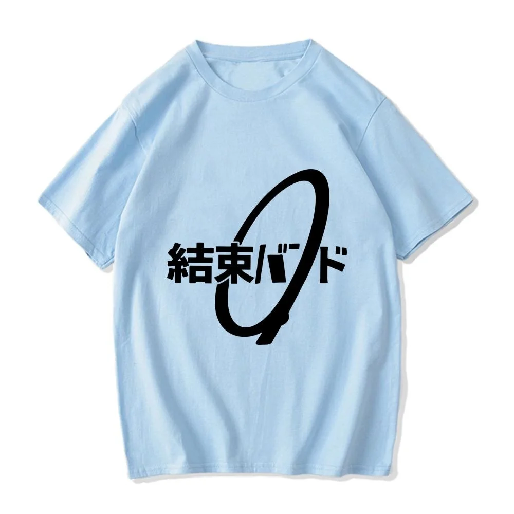 

Bocchi the Rock Hitori Bocchi High Quality Cotton EU size Tee anime harajuku funny men Tee y2k streetwear comic man clothes