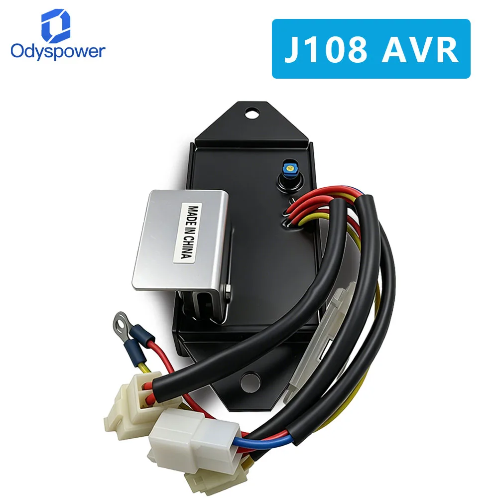 Автоматический регулятор напряжения J108 AVR 220В однофазный для генератора Kubota J315 380В (art.: 3920dba3045ee) - 3920dba3045ee