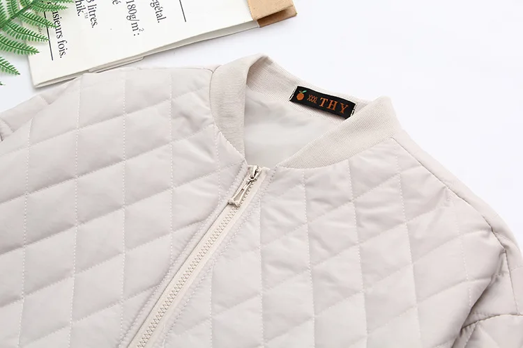 Cotton Parkas 2022 Winter Coat Women Fashion Oversized Jacket Fashion casual Mid-Length Lingge Jacket Overcoat Female Outfits