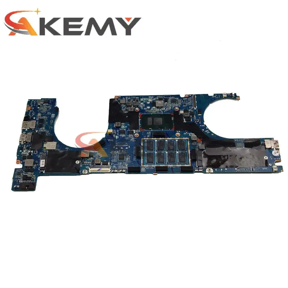 Материнская плата DA0Y0UMBAD0 для HP Elitebook 1040 G4 PC Y0U с процессором I5-7300U 8 Гб ОЗУ 100%