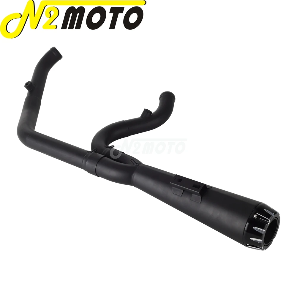 Фото Прочная полная выхлопная система с глушителем для Harley Softail Low Rider ST FXLRST FXRST EI Diablo 117 2022-24. №4