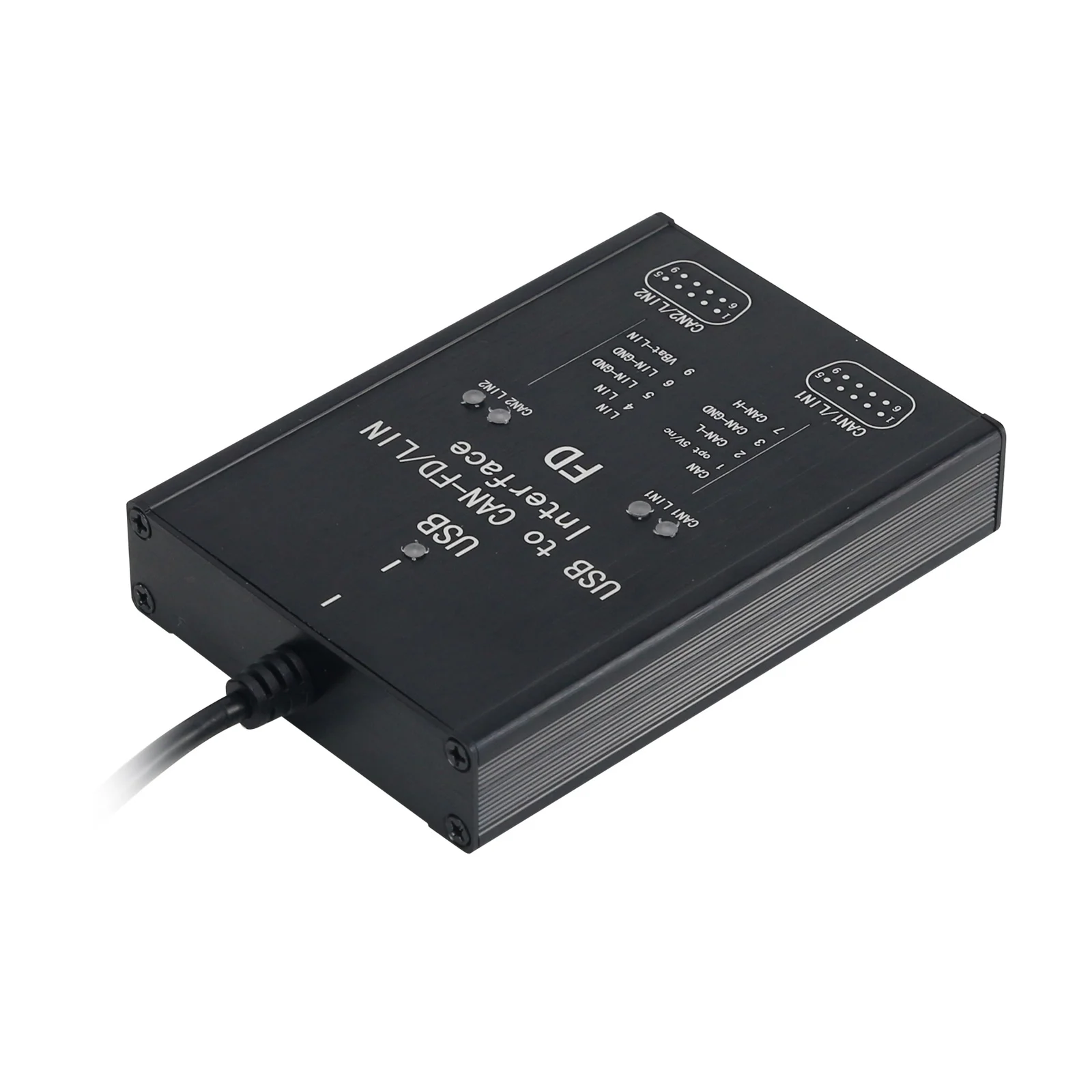 P-CAN-USB Pro P-CAN FD PRO 12 Мбитс Адаптер USB-CAN 2-канальный CAN FD, совместимый с IPEH-004061 (art.: 3920d471a17c2) - 3920d471a17c2