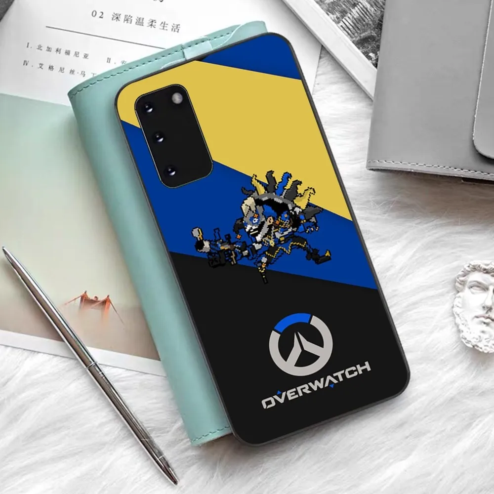 Чехол для телефона Game O-Overwatch Pixel Style Samsung S 9 10 20 21 22 23 30 24 Plus Lite Ultra FE S10lite Fundas