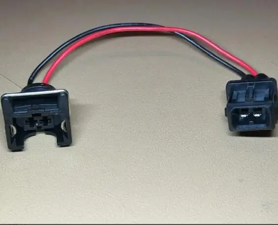 

5/10/20/50/100 шт., 2-контактный гнездовой разъем EV1 на 2-контактный Штекерный разъем EV1 с проводом 18 см 18AWG