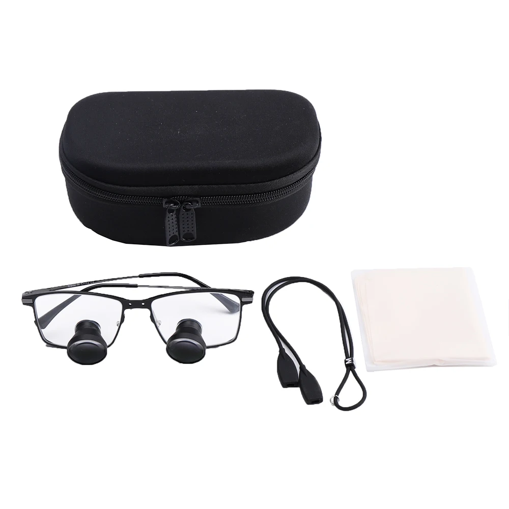 

NEW Type Dental Loupes Embedded 2.5X 3X 3.5X TTL Customized Dental Magnifier Pupil Distance Optional Titanium Frame Dental Loupe