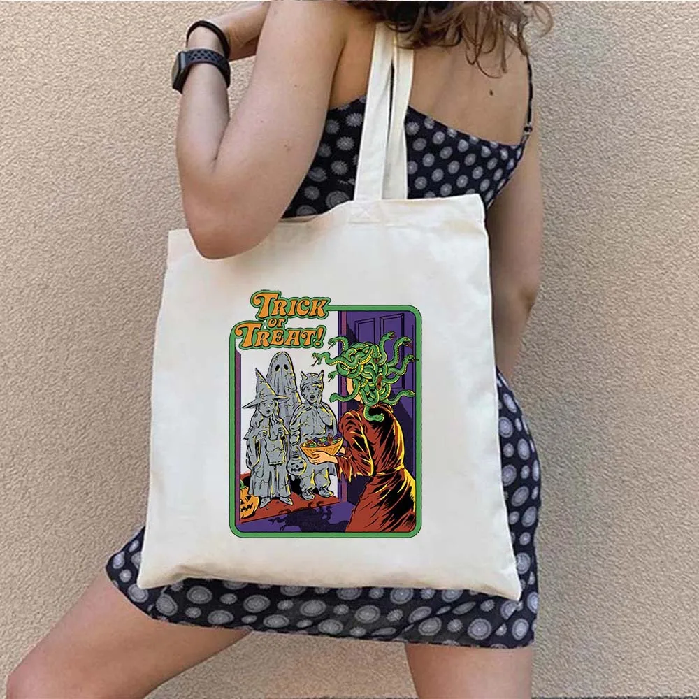 Сумка-тоут на плечо с рисунком Тима Бёртона