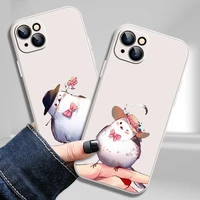 cartoon bird phone case for iphone 10 7 7p xr 8 plus 13 11 12 max pro mini se 2020 x xs 6 6s 8ibc tpu flip pixel slot selena