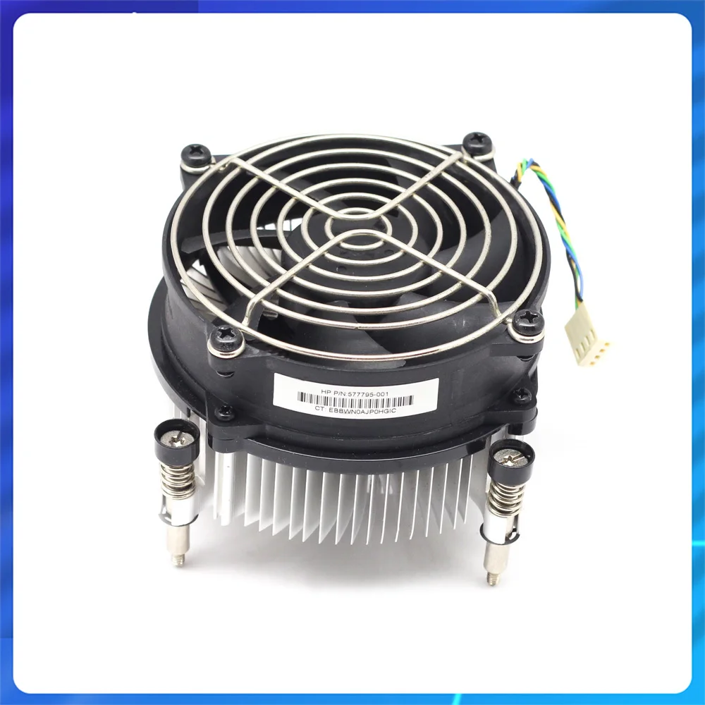 Original 577795-001 FOR HP Compaq 8000 8080 8100 8180 Z200 Workstation 4-Pin CPU Processor Heatsink Fan LGA1155 SFF Cooling Fan