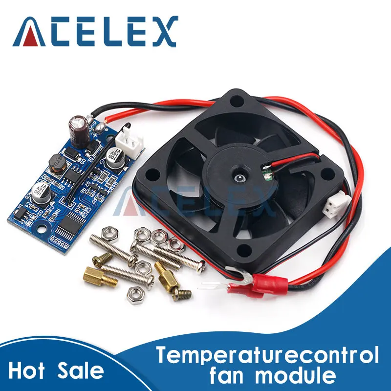 

DC 6-70V Cooling fan Intelligent temperature control module Chassis cooling Motor Speed Controller For Computer PC